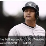 A-ROD FINALLY GETS HIS DAY IN COURT - ON 60 MINUTES TV