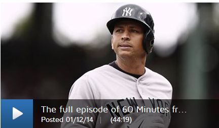 A-ROD FINALLY GETS HIS DAY IN COURT – ON 60 MINUTES TV