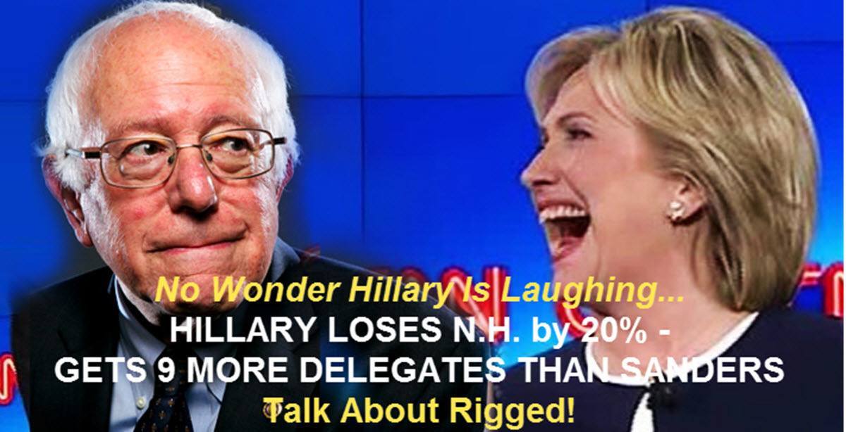 Election Rigged Hillalry Lauaghing